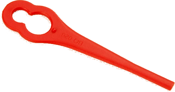 Plastic Blades (Red) for B&Q trimmers - 20 Pack