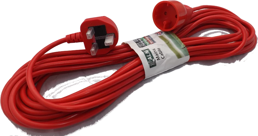 Mains Cable (10m) for Grizzly mowers & trimmers
