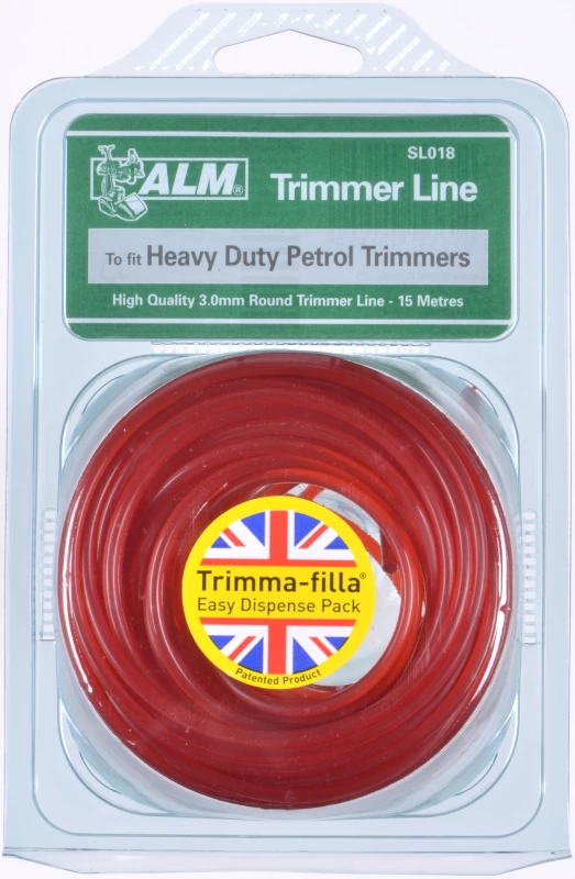 3mm x 15m - Red Trimmer Line