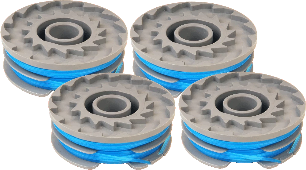 4 x Spool and Line for Lawnmaster trimmers