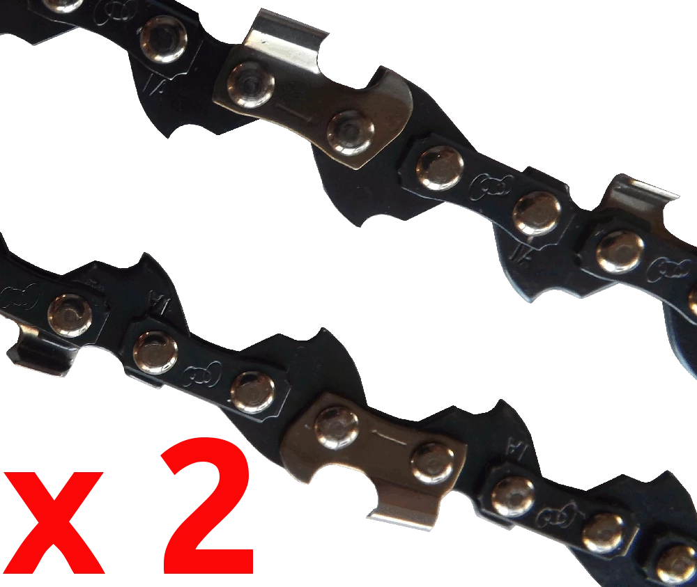 2 x Chainsaw chain for Stihl chainsaws with 30cm bar