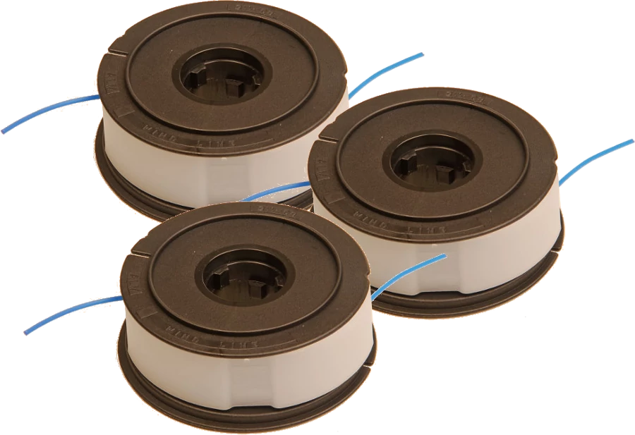 3 x Spool & Line for Bosch grass trimmers
