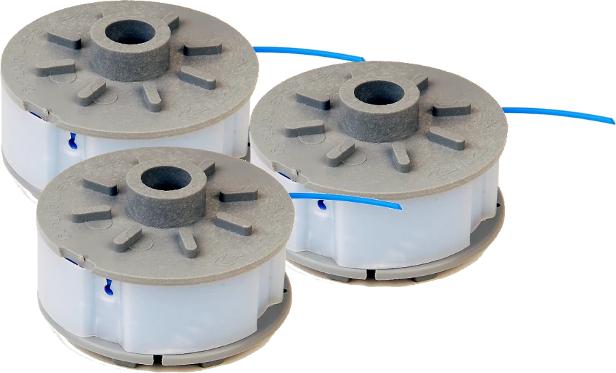 3 x Spool & Line for Obi grass trimmers