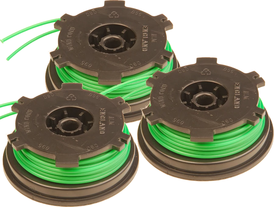 3 x Spool & Line for Challenge grass trimmers