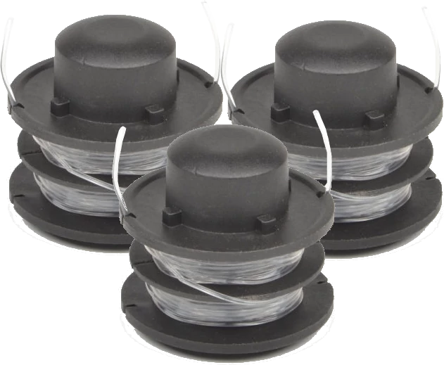 3 x Spool & Line for Leroy Merlin grass trimmers