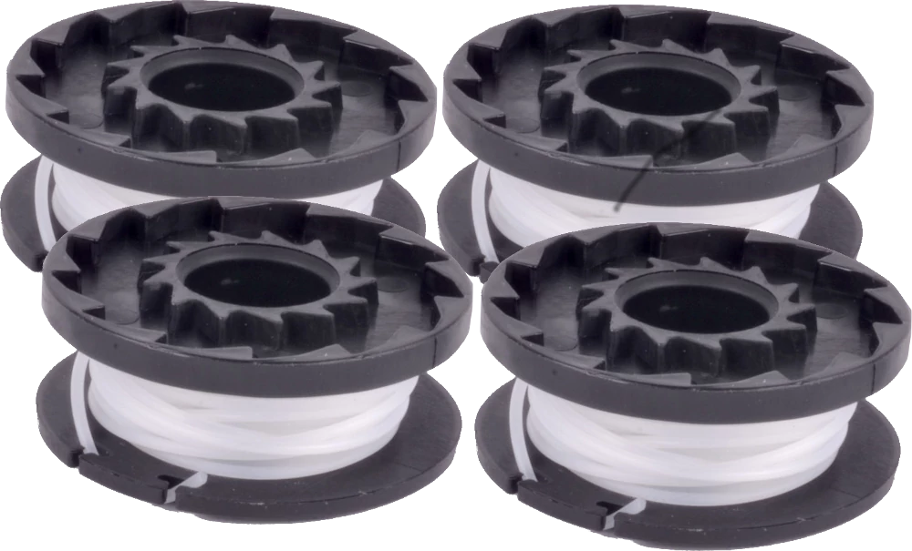 4 x Spool & Line for Qualcast trimmers