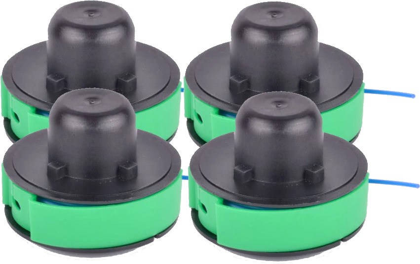 4 x Spool and Line for Qualcast GGT250, GGT2501 trimmers