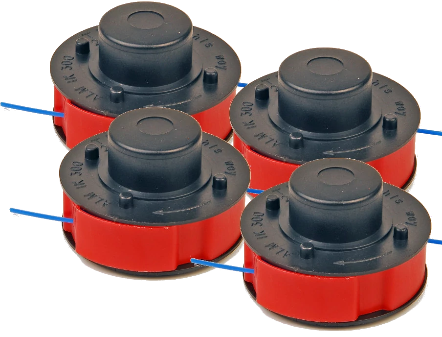 4 x Spool and Line for Power-G grass trimmers