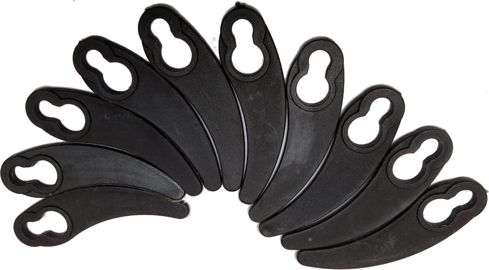 Plastic maaimessen voor Powerbase grasmaaier