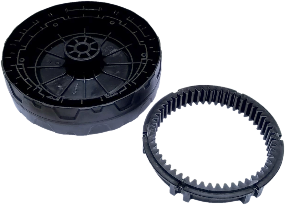 200mm Wheel & drive gear